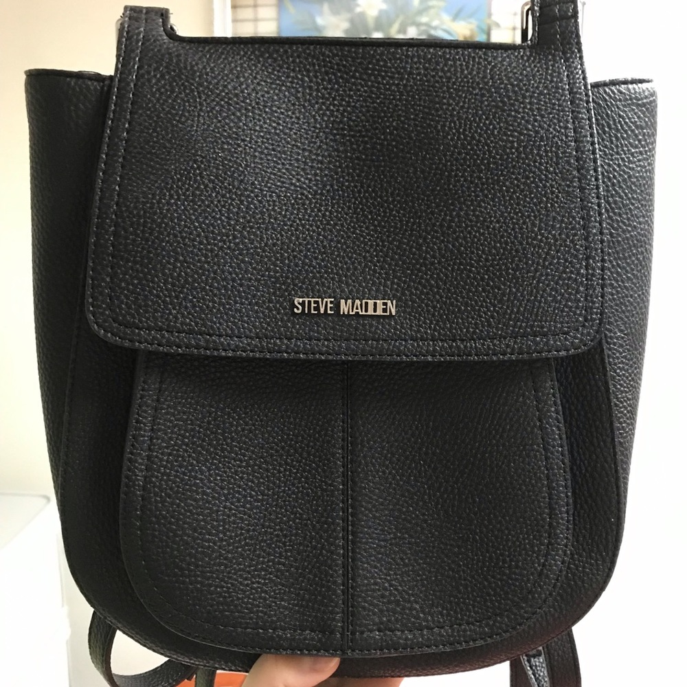 Steve Madden Black Backpack